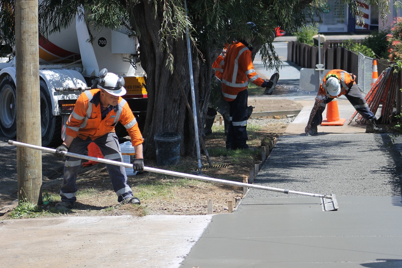 Just In Time concrete For Pathway